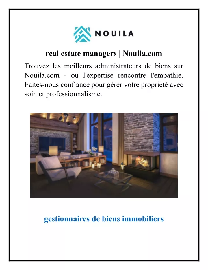 real estate managers nouila com