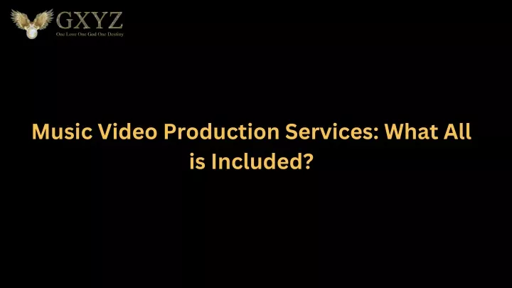 music video production services what