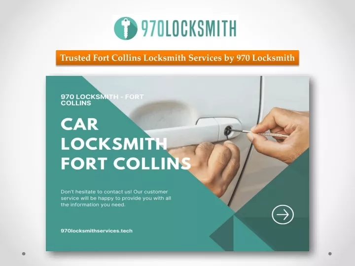 trusted fort collins locksmith services