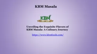 KBM Masala