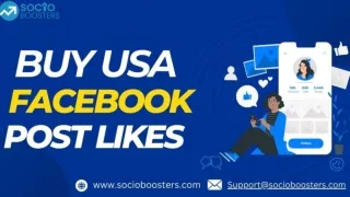 Buy USA Facebook Post Likes - SocioBoosters