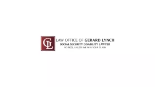 SSI Attorney You Can Rely On - Law Office of Gerard Lynch in Houston