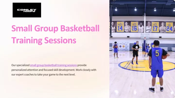 small group basketball training sessions