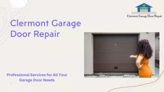 Professional Services for All Your Garage Door Needs