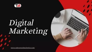Digital Marketing ppt of tubros technologies
