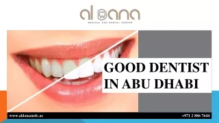 GOOD DENTIST IN ABU DHABI