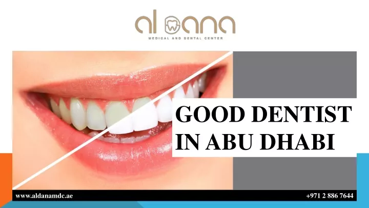 good dentist in abu dhabi