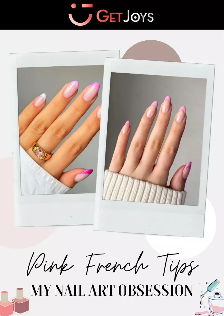 pink french tips