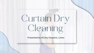 Curtain Dry Cleaning Services By AZ Dry Cleaners
