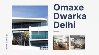 Omaxe Dwarka Delhi Project - Workspaces & Green in Perfect Unison