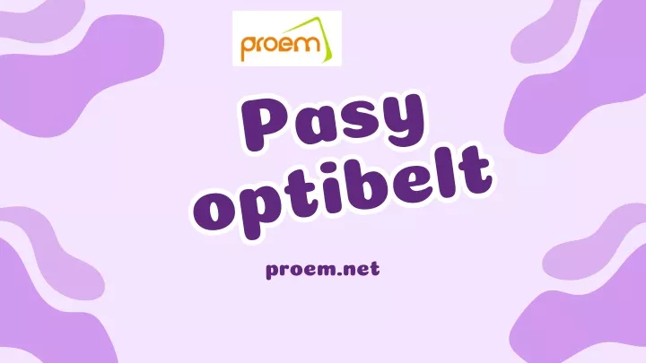 pasy optibelt proem net