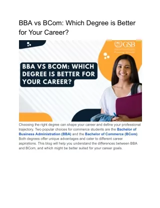 BBA vs BCom_ Which Degree is Better for Your Career