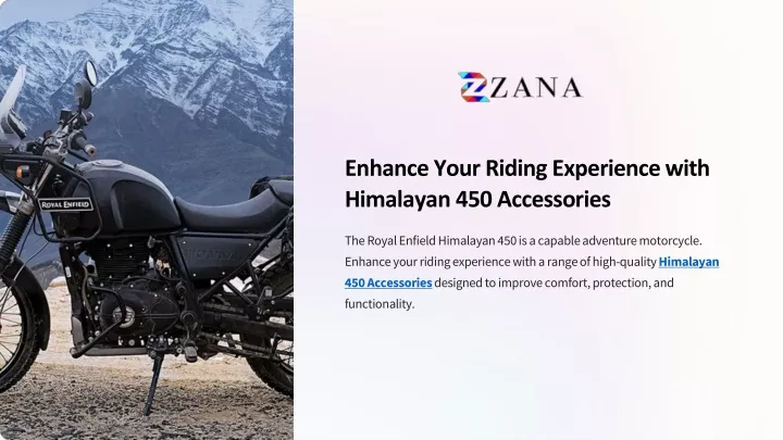 enhance your riding experience with himalayan