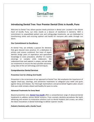 introducing dental tree your premier dental