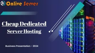 cheap dedicated server hosting