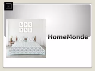 Luxurious Double Cotton Bedsheets by HomeMonde - Soft & Durable