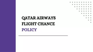Qatar Airways  presentation ppt