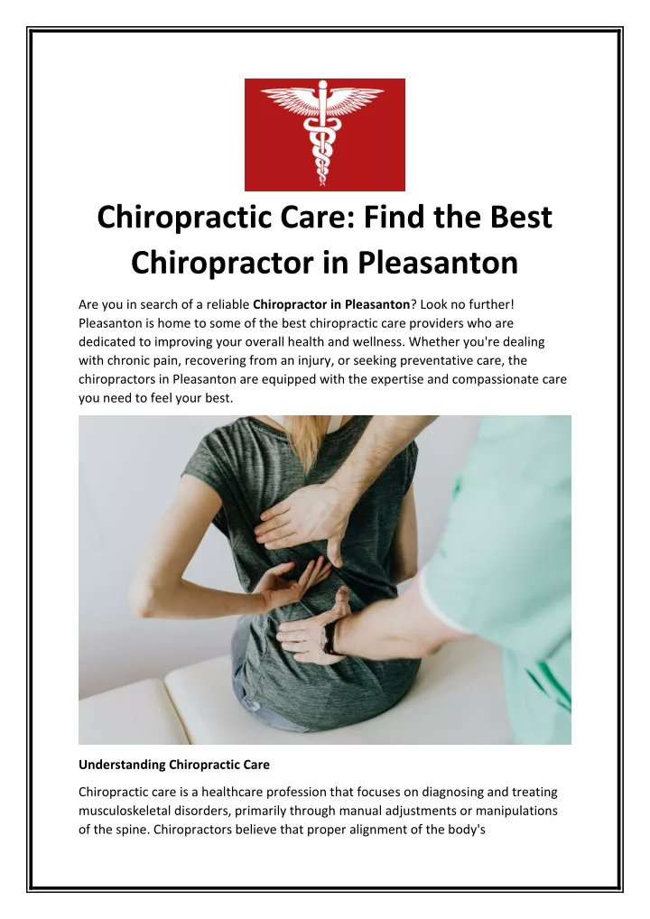 chiropractic care find the best chiropractor