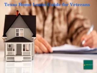 Texas Home Loans Guide for Veterans