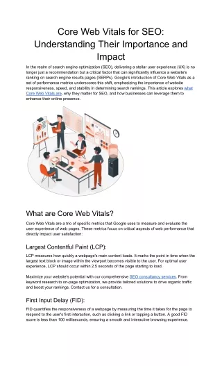 Core Web Vitals for SEO_ Understanding Their Importance and Impact