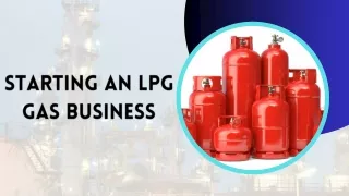 Starting an LPG Gas Business