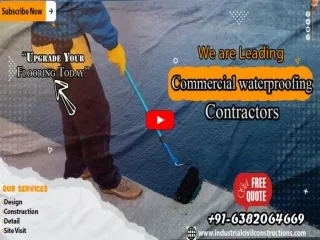 Commercial waterproofing Contractors,Chennai,Kanchipuram