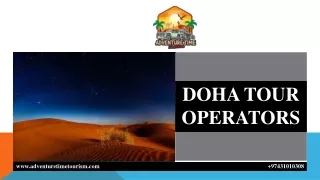 DOHA TOUR OPERATORS