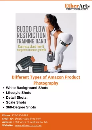 Different Types of Amazon Product Photography