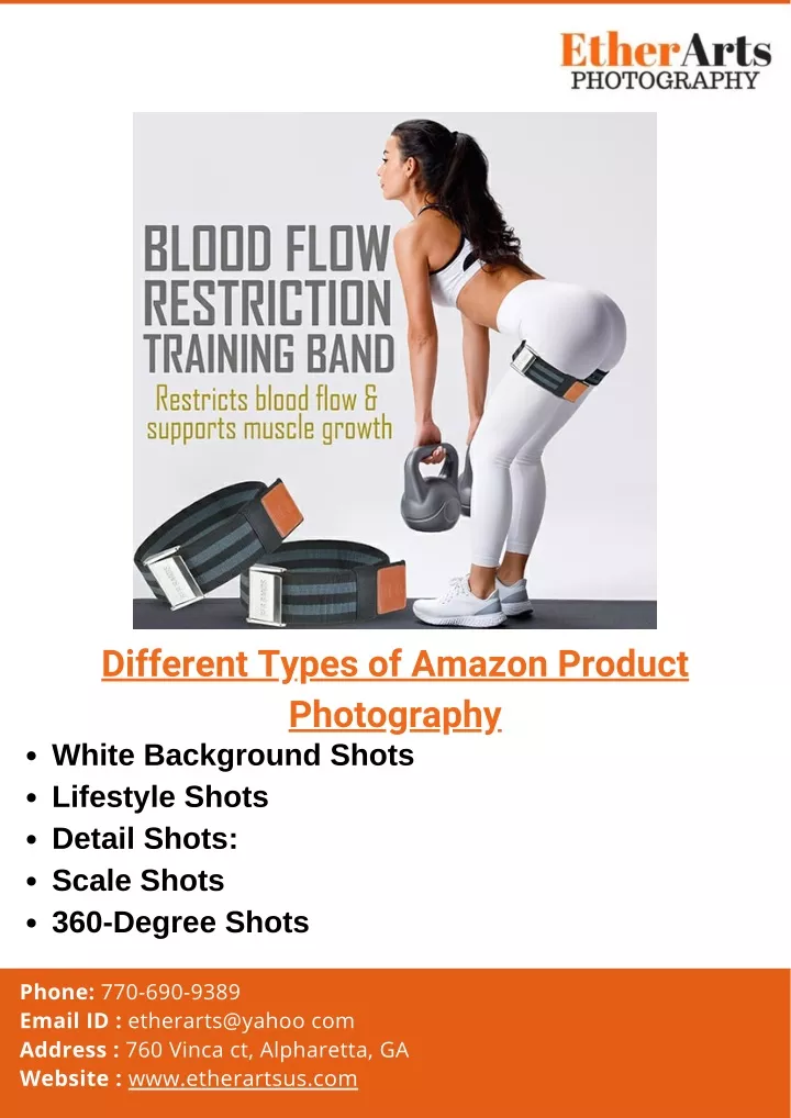 different types of amazon product photography