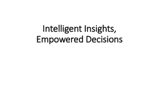 Intelligent Insights for Empowered Decisions: Transform HR with Data-Driven