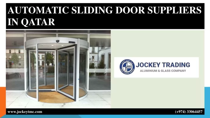 automatic sliding door suppliers in qatar