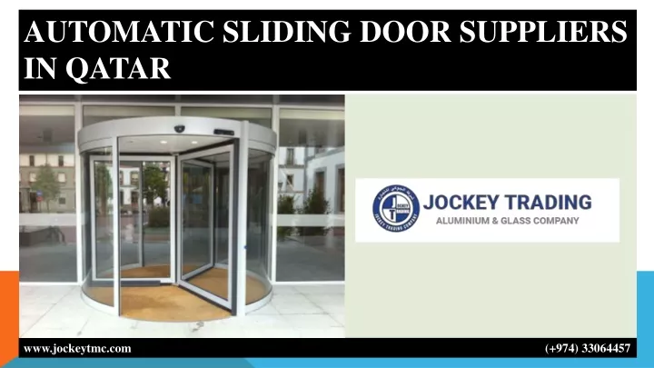 automatic sliding door suppliers in qatar