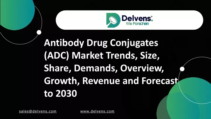 antibody drug conjugates adc market trends size