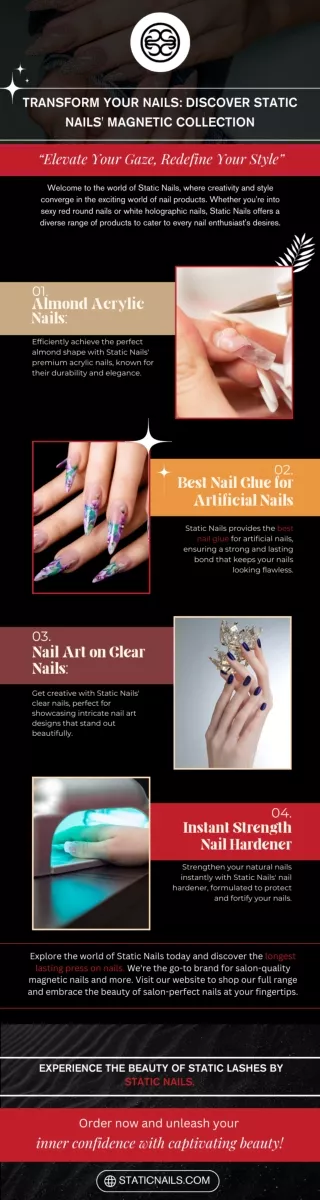 Transform Your Nails Discover Static Nails' Magnetic Collection