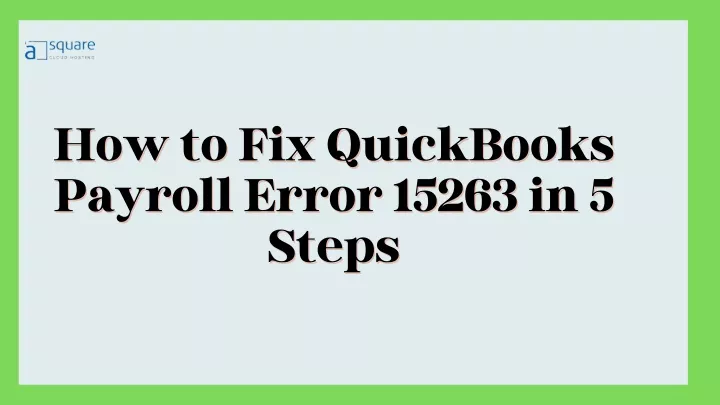 how to fix quickbooks how to fix quickbooks