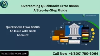 Effective Methods to Fix QuickBooks Error 88888