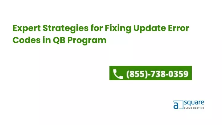 expert strategies for fixing update error codes