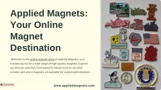 Get the Best Deals at the Online Magnet Store by Applied Magnets