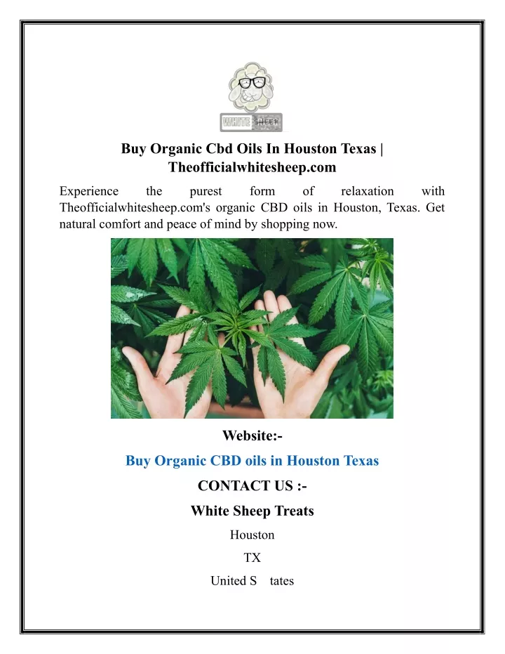 buy organic cbd oils in houston texas