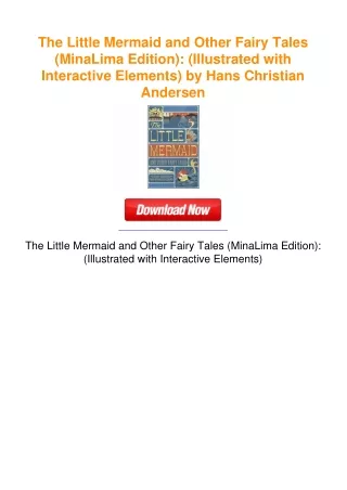 The Little Mermaid and Other Fairy Tales (MinaLima Edition): (Illustrated