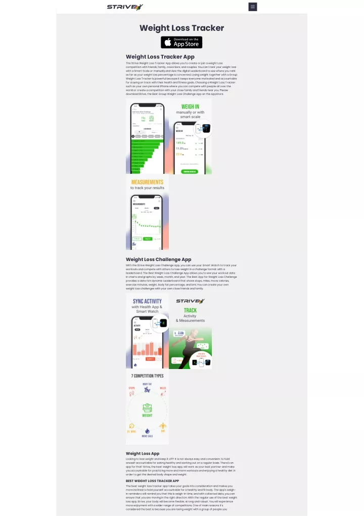 weight loss tracker