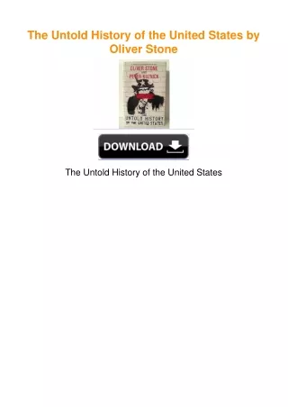 The Untold History of the United States by Oliver Stone