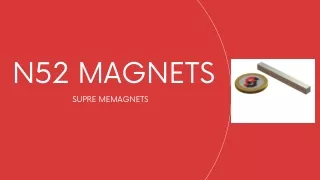 N52 magnets