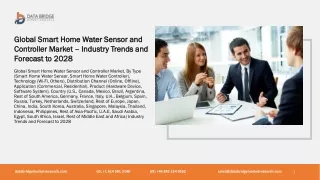 Global Smart Home Water Sensor and Controller Market