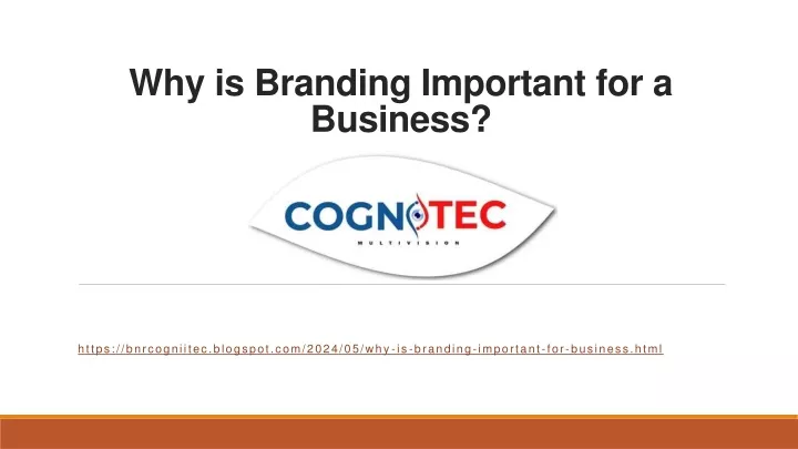 why is branding important for a business