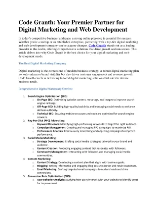 Best digital marketing company