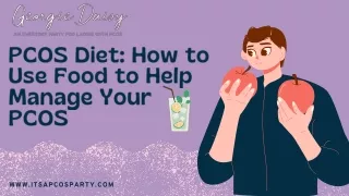 Diet plan for managing PCOS