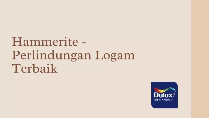 hammerite perlindungan logam terbaik