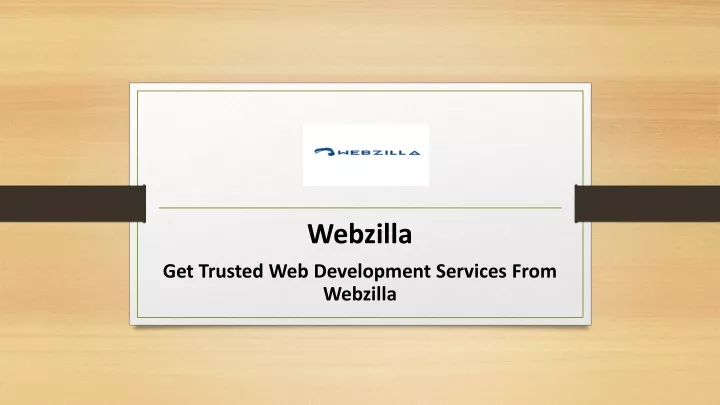 webzilla get trusted web development services from webzilla