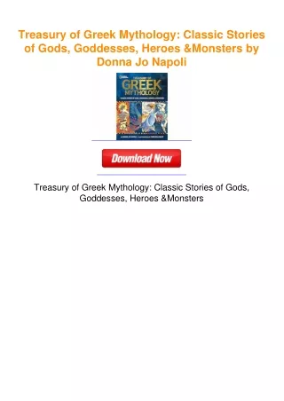 Treasury of Greek Mythology: Classic Stories of Gods, Goddesses, Heroes &